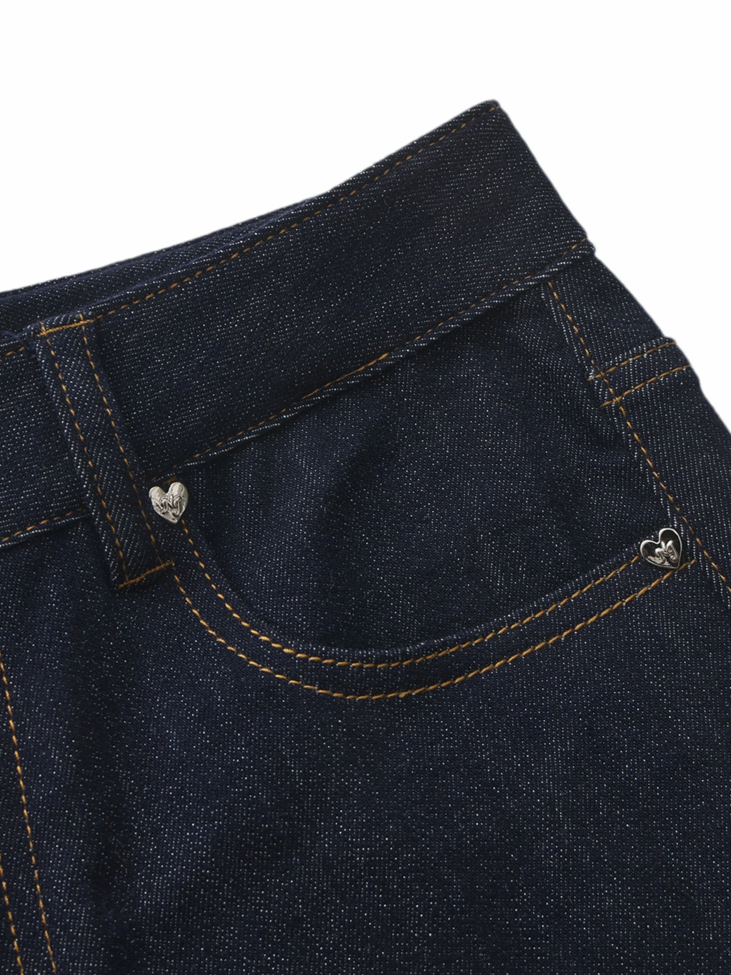 Nana Jacqueline Catalina Wide-Leg Blue Jeans Dark Blue