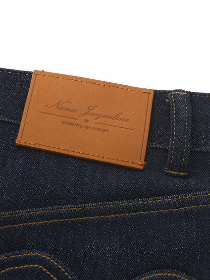 Nana Jacqueline Catalina Wide-Leg Blue Jeans Dark Blue