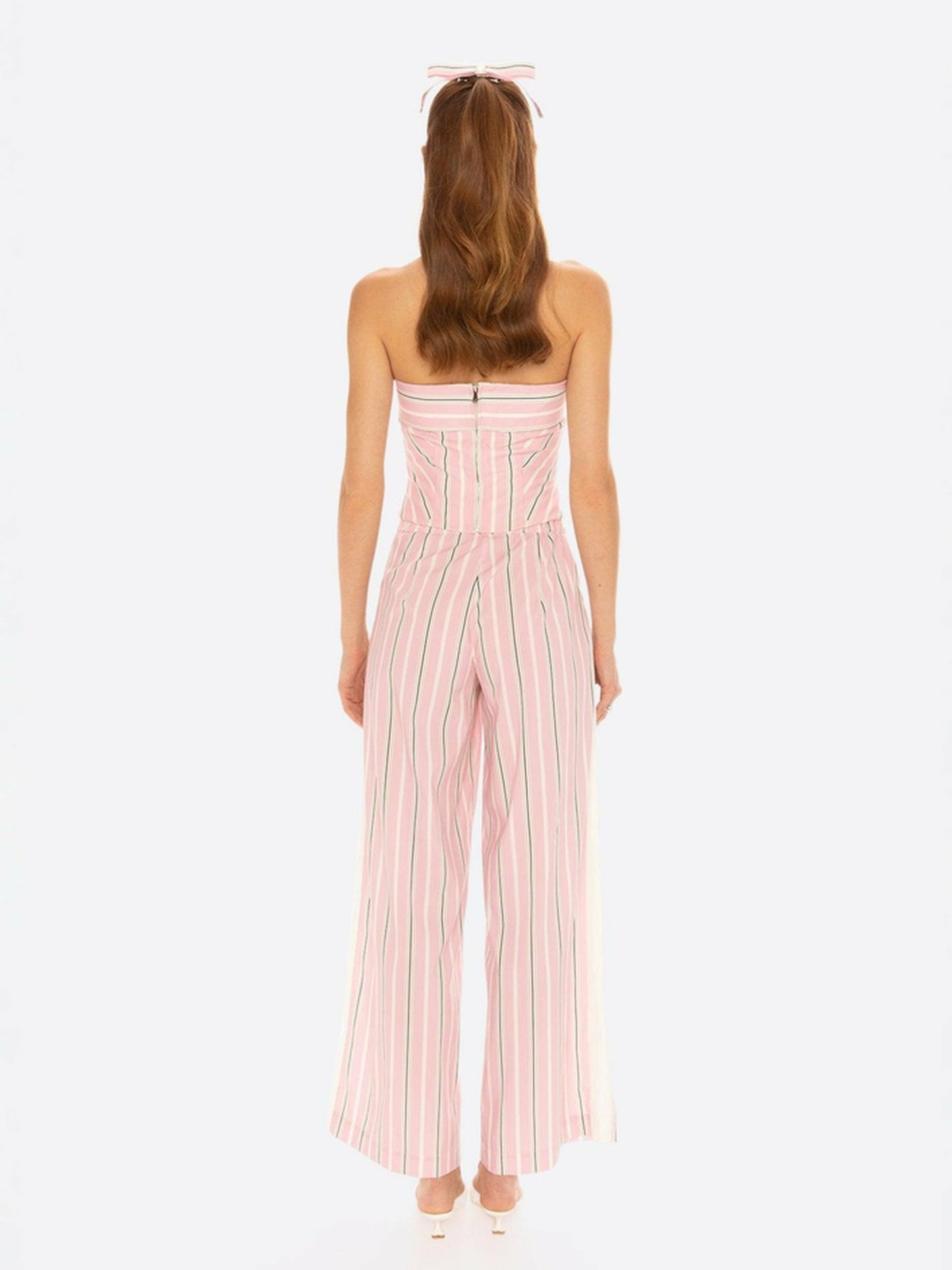 Nana Jacqueline Amber Pants: Pink Pants for Resort Brunch Pink