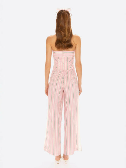 Nana Jacqueline Amber Pants: Pink Pants for Resort Brunch Pink