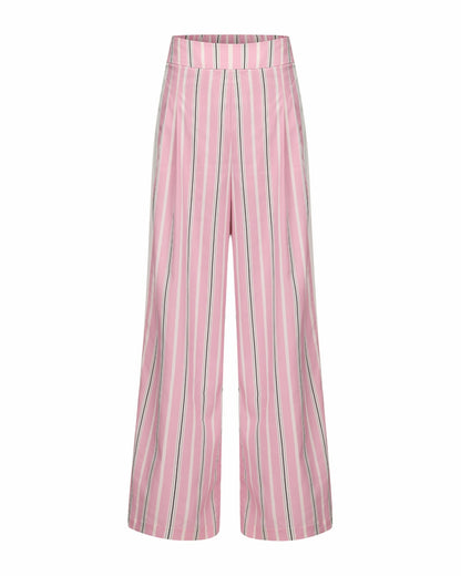 Nana Jacqueline Amber Pants: Pink Pants for Resort Brunch Pink