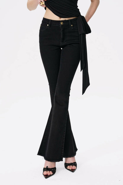 Nana Jacqueline Margaux Jeans: Black Jeans for Date Night Black