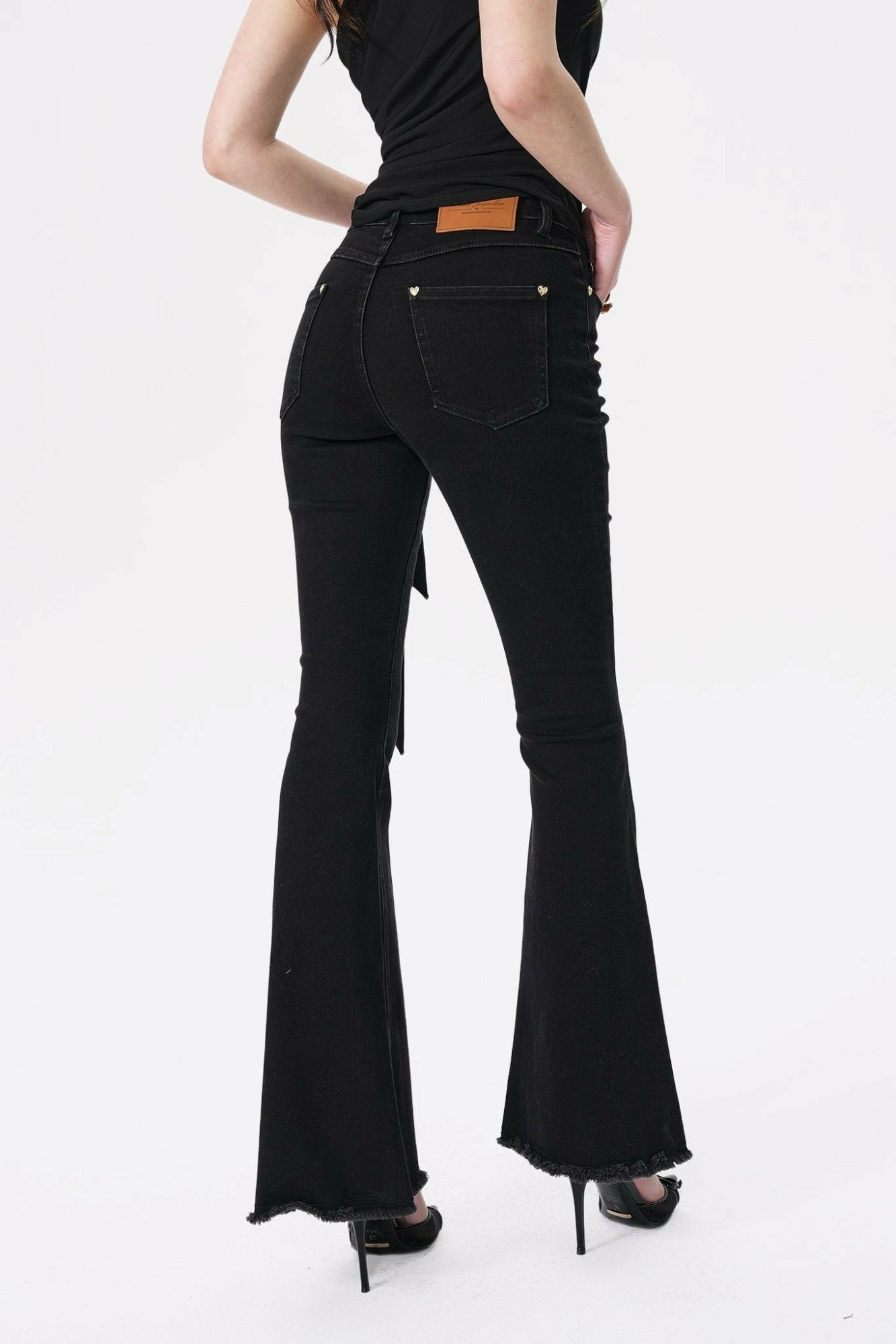 Nana Jacqueline Margaux Jeans: Black Jeans for Date Night Black