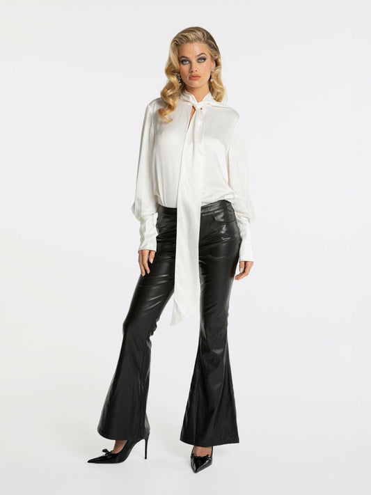Nana Jacqueline Vera Pants: Black Pants for Date Night Black