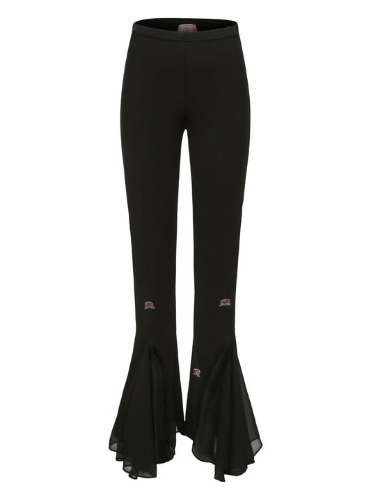 Nana Jacqueline Mara Rose Pants: Black Pants for Date Night Black