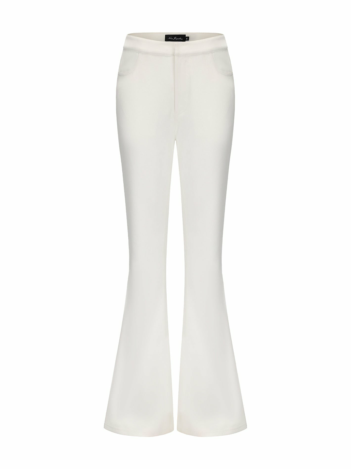 Nana Jacqueline Rachel Pants: White Pants for Resort Brunch White