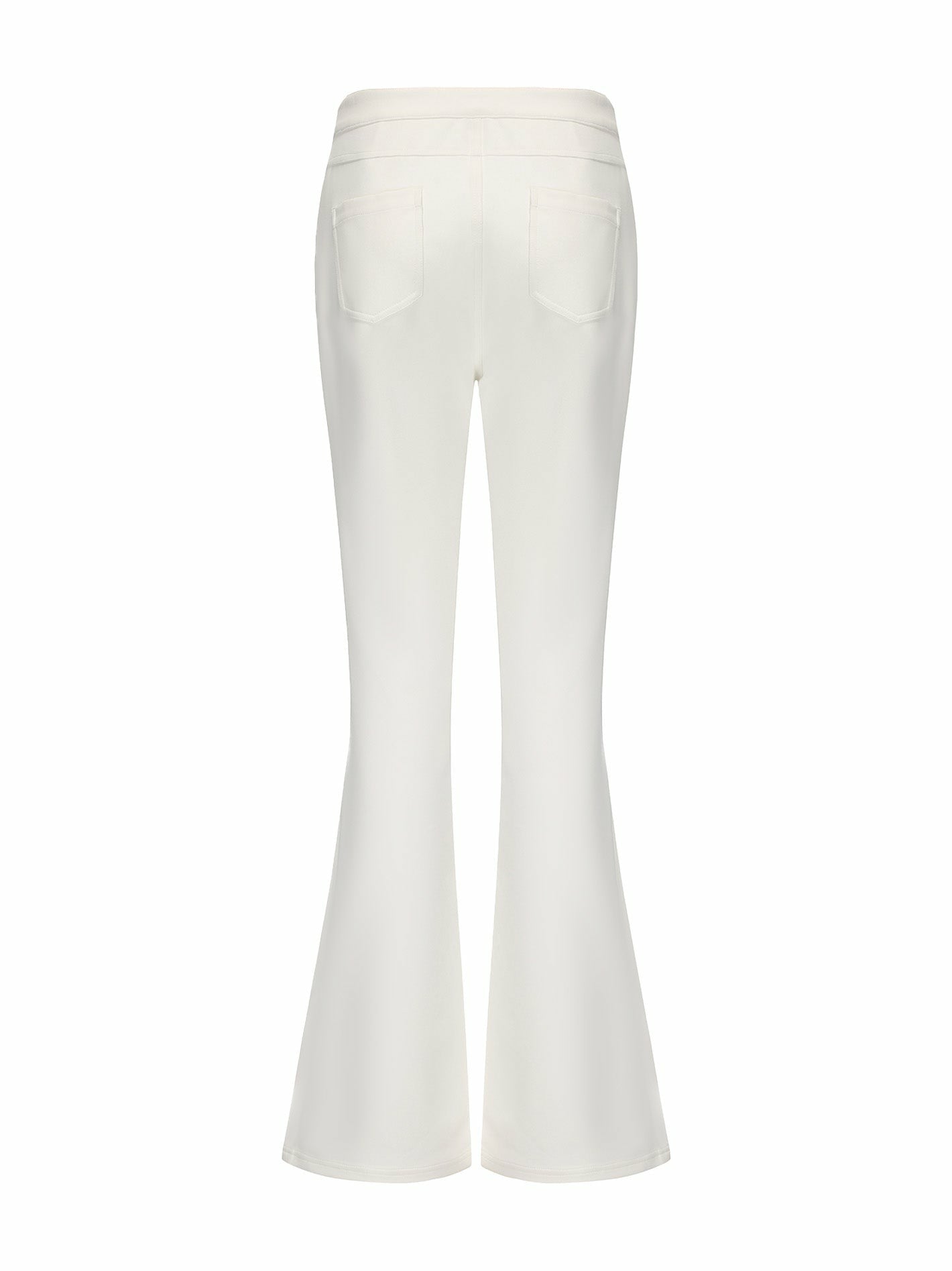Nana Jacqueline Rachel Pants: White Pants for Resort Brunch White