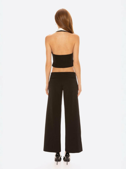 Nana Jacqueline Anya Pants: Black Pants for Date Night Black