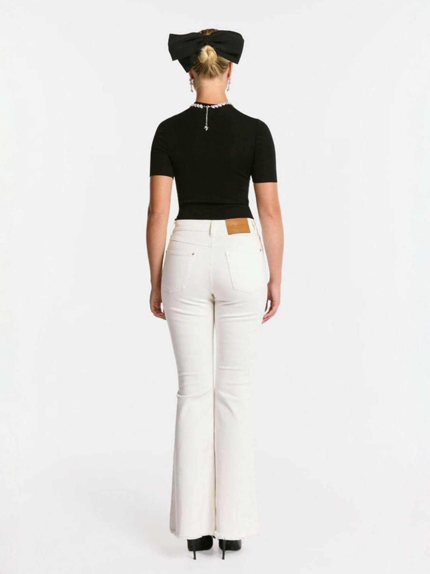 Nana Jacqueline Brittany Jeans: White Jeans for Brunch White