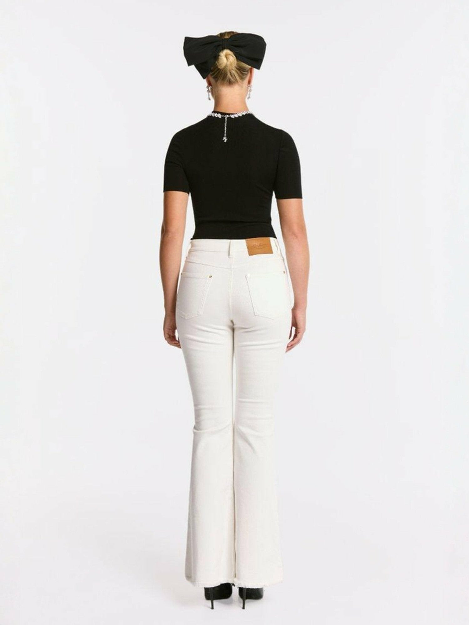 Nana Jacqueline Brittany Jeans: White Jeans for Brunch White