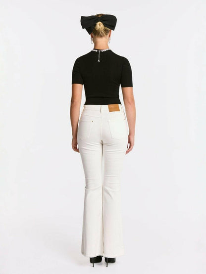 Nana Jacqueline Brittany Jeans: White Jeans for Brunch White