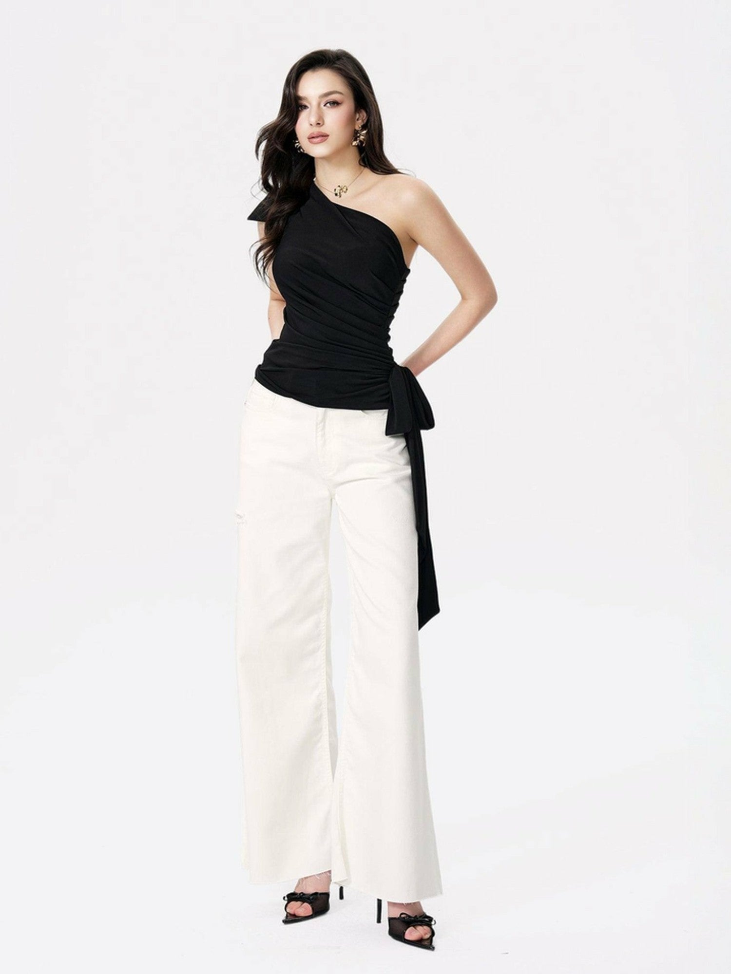 Nana Jacqueline Colette Jeans: White Jeans for Brunch White