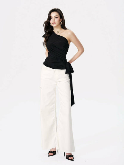 Nana Jacqueline Colette Jeans: White Jeans for Brunch White