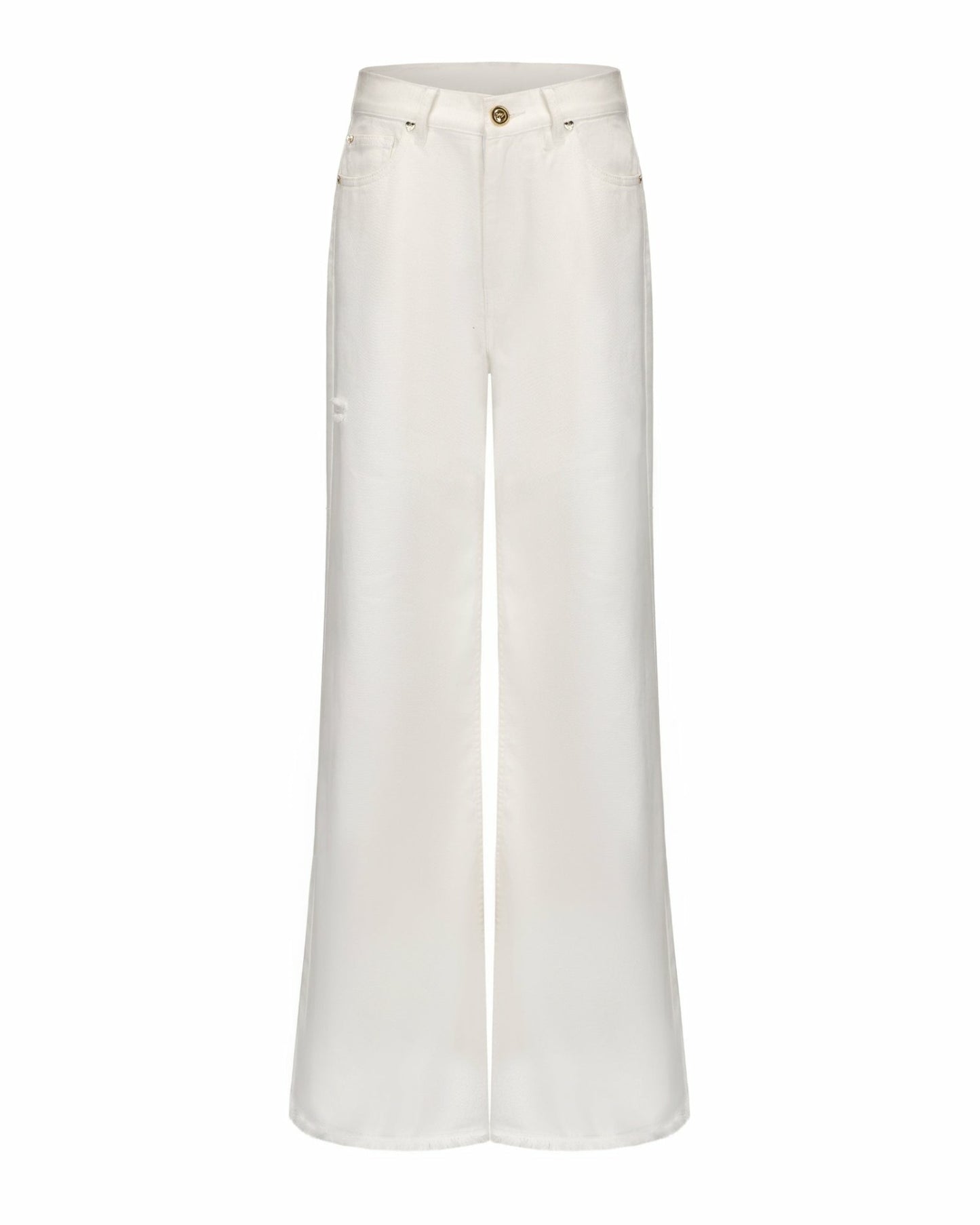 Nana Jacqueline Colette Jeans: White Jeans for Brunch White