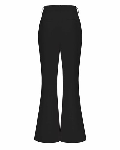 Nana Jacqueline Tatiana Pants: Black Pants for Office Wear Black
