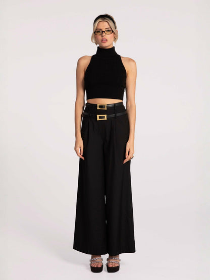 Nana Jacqueline Anna Pants: Black Pants for Workwear Black
