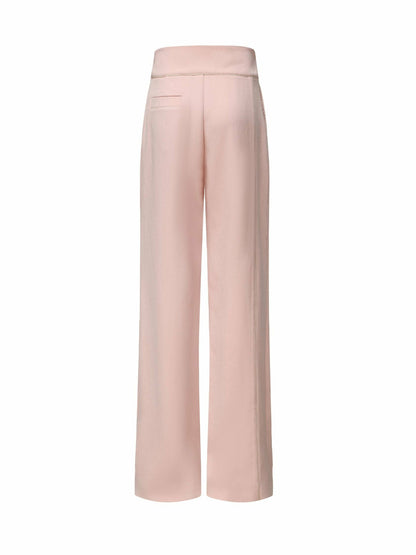 Nana Jacqueline Juliet Pants: Pink Pants for Brunch Pink