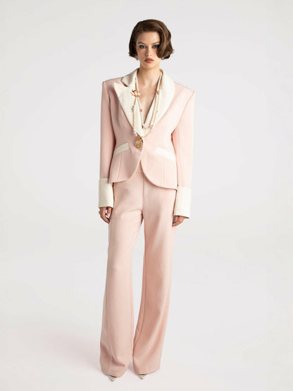 Nana Jacqueline Juliet Pants: Pink Pants for Brunch Pink
