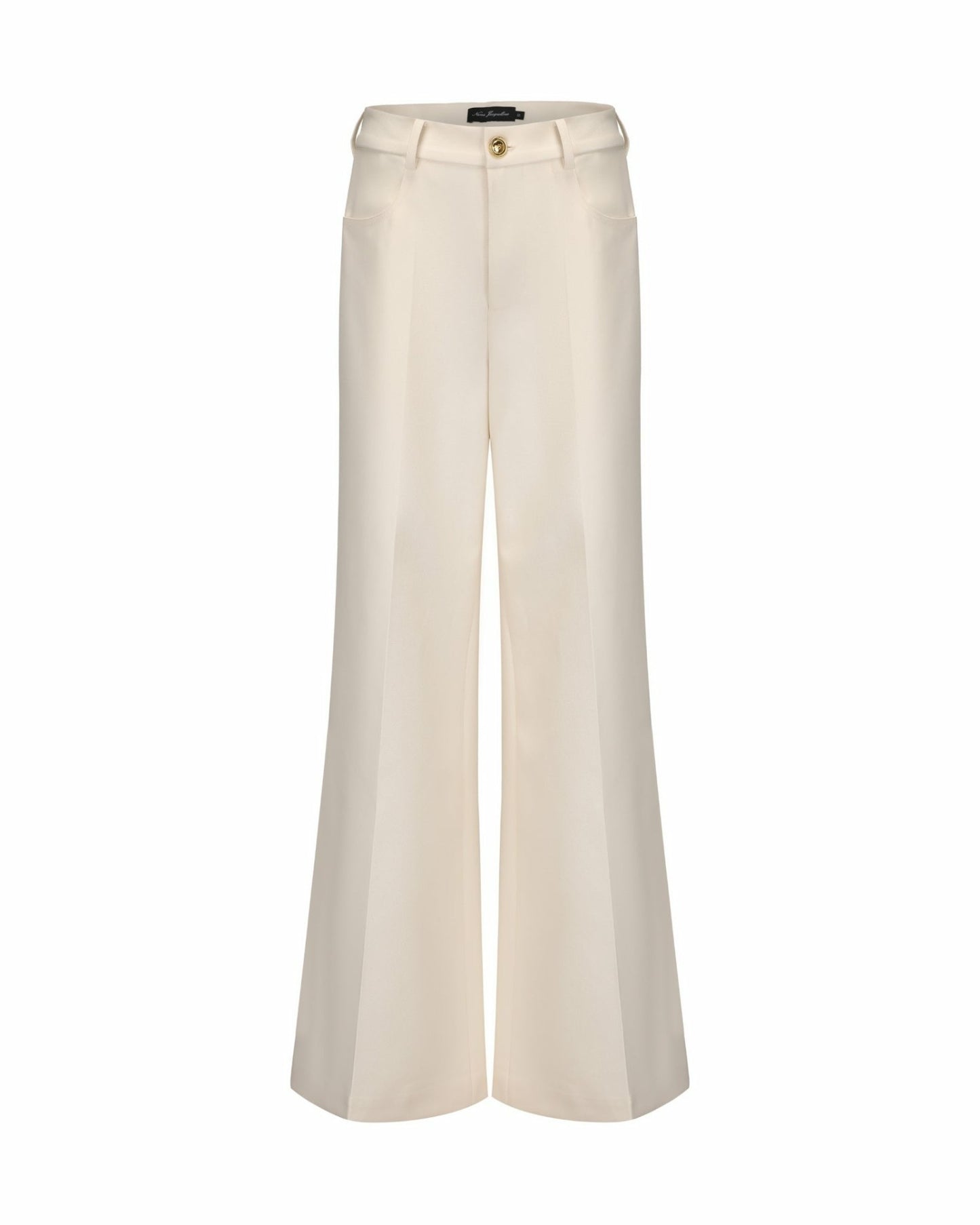 Nana Jacqueline Selena Pants: Beige Pants for Resort Brunch Beige