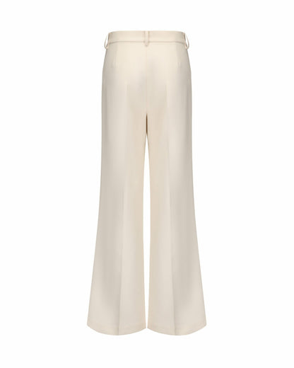 Nana Jacqueline Selena Pants: Beige Pants for Resort Brunch Beige