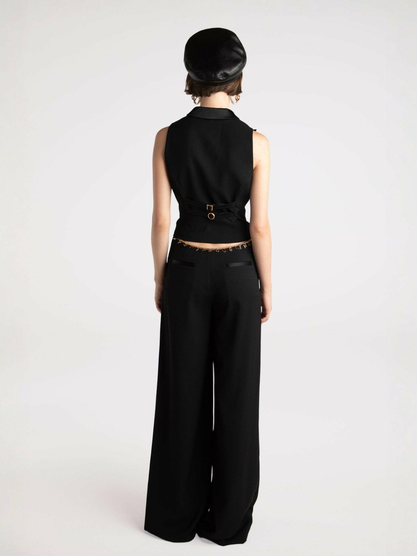 Nana Jacqueline Diana Pants: Black Pants for Date Night Black