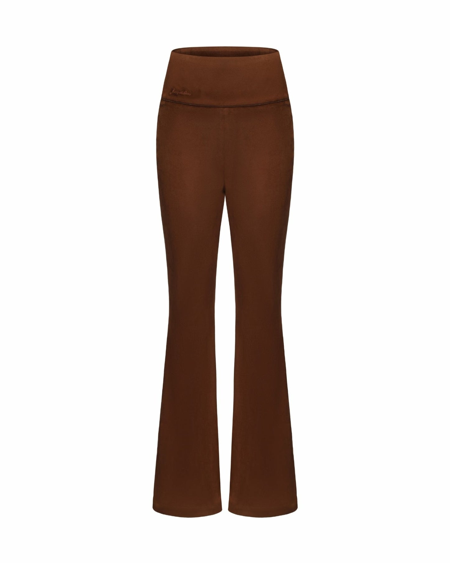 Nana Jacqueline Hailey Flared Pants: Brown Pants for Date Night Brown