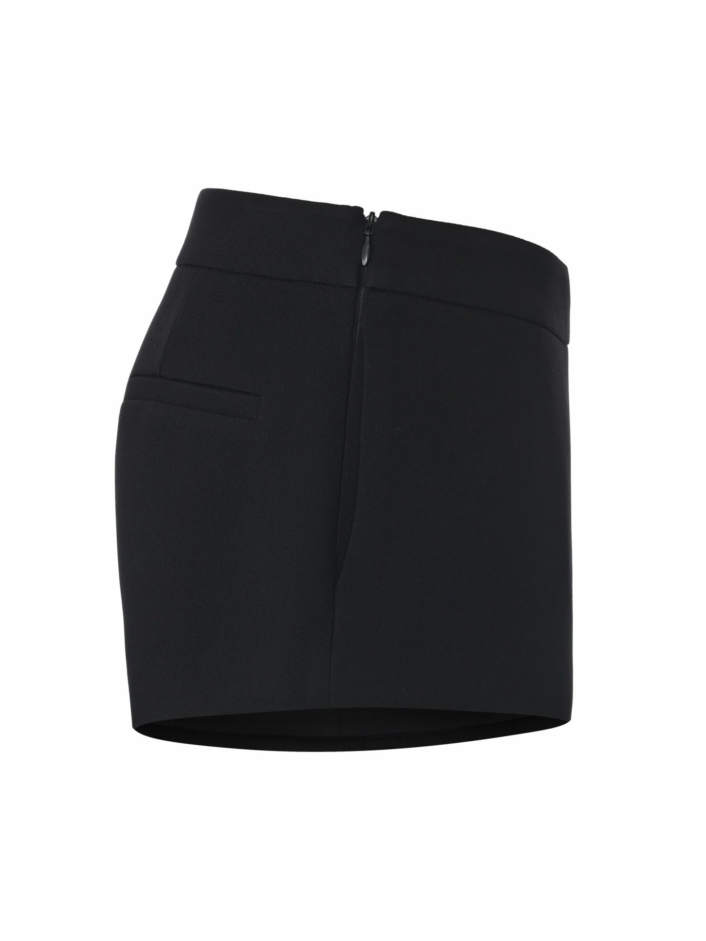 Nana Jacqueline Avalon Straight-Leg Black Shorts Black