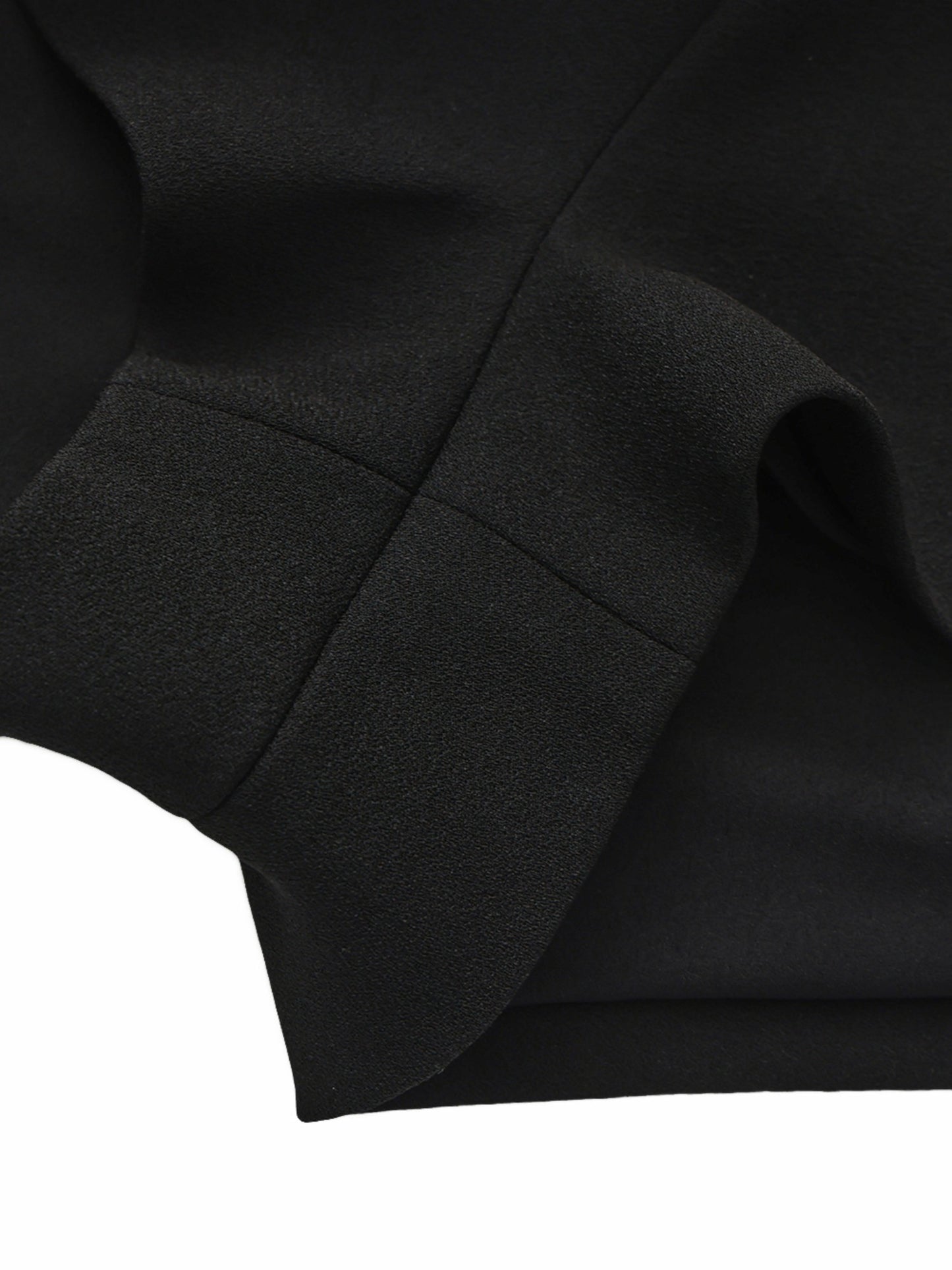 Nana Jacqueline Avalon Straight-Leg Black Shorts Black