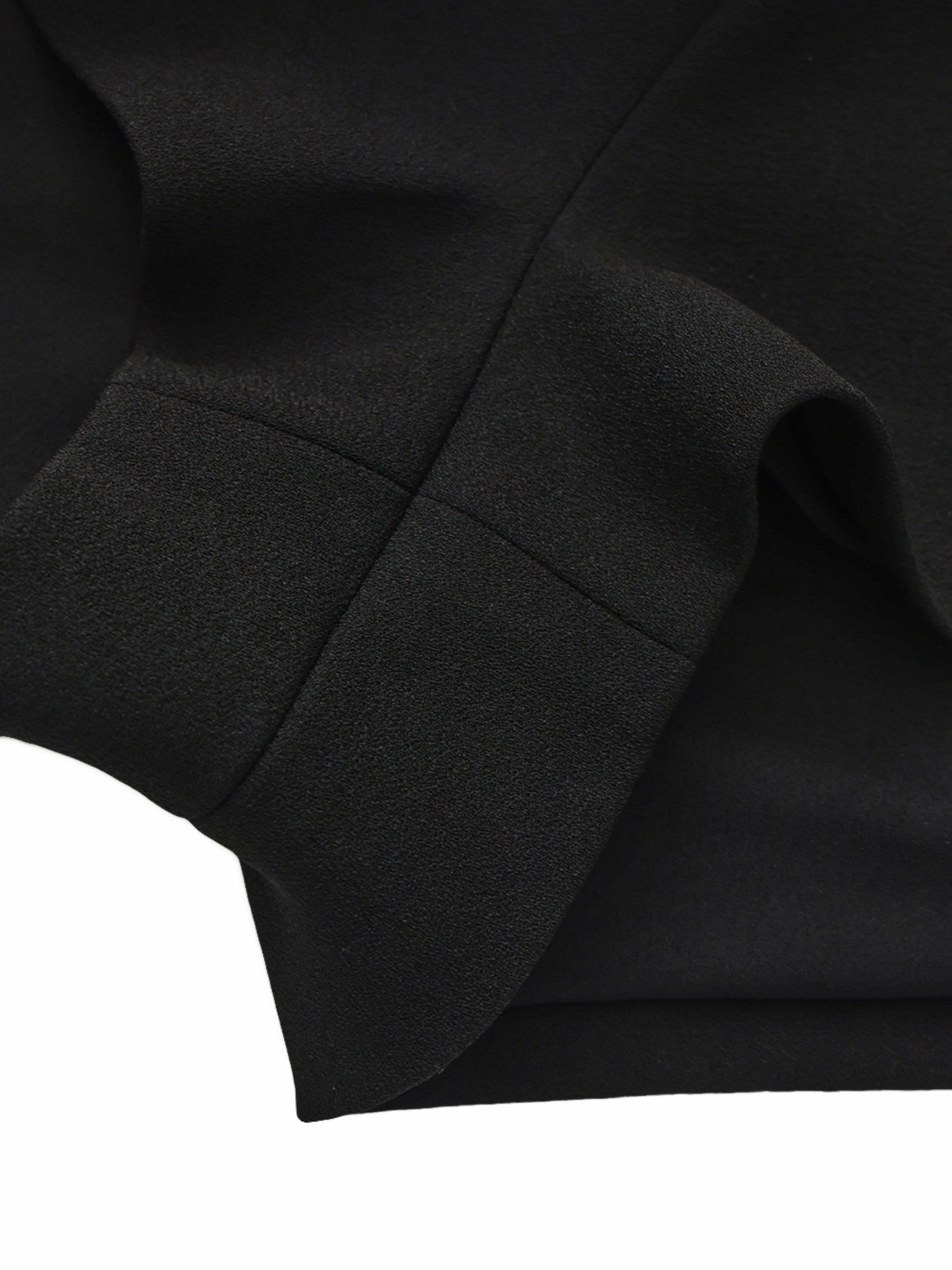 Nana Jacqueline Avalon Straight-Leg Black Shorts Black