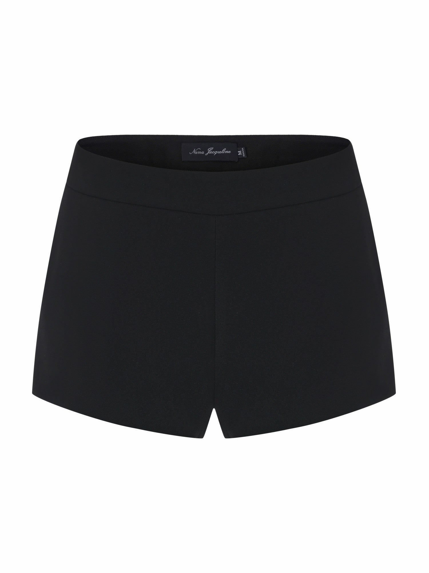 Nana Jacqueline Avalon Straight-Leg Black Shorts Black