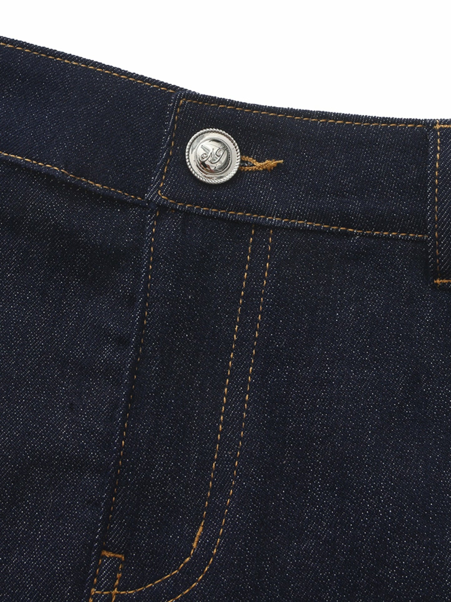 Nana Jacqueline Lexie Heart Pocket Blue Shorts Dark Blue