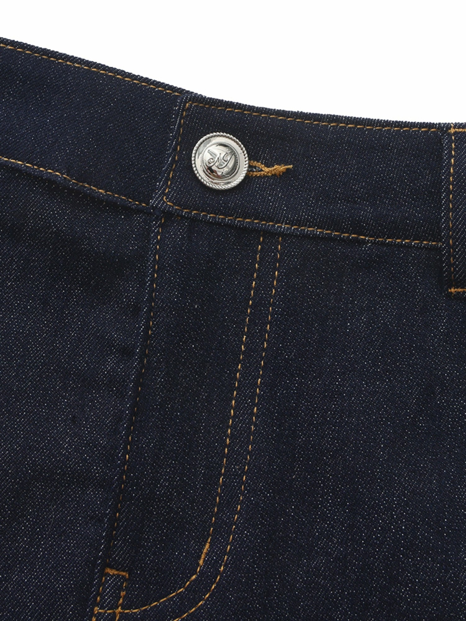 Nana Jacqueline Lexie Heart Pocket Blue Shorts Dark Blue