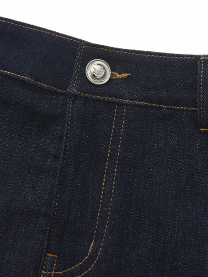 Nana Jacqueline Lexie Heart Pocket Blue Shorts Dark Blue