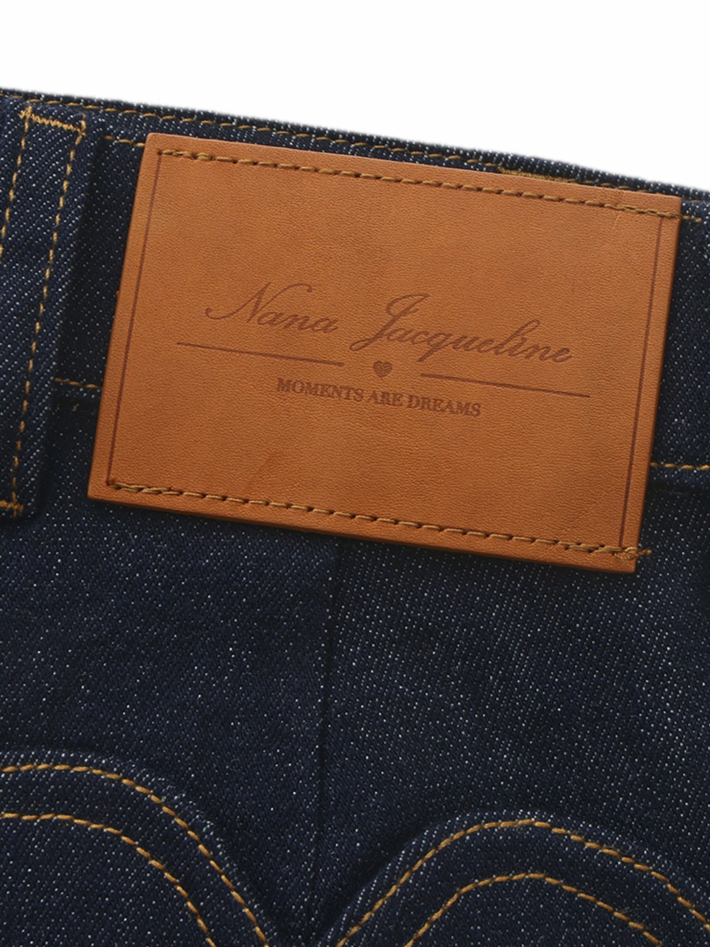 Nana Jacqueline Lexie Heart Pocket Blue Shorts Dark Blue