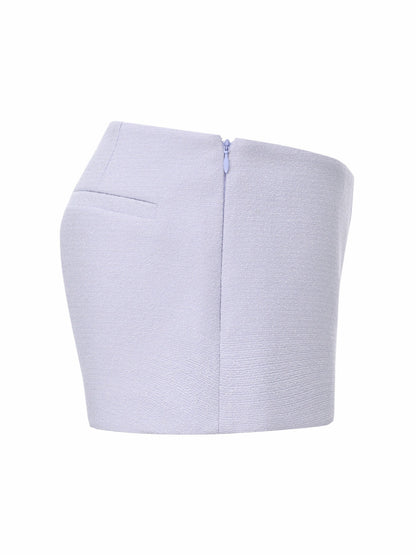 Nana Jacqueline Camille Purple Tailored Shorts Purple