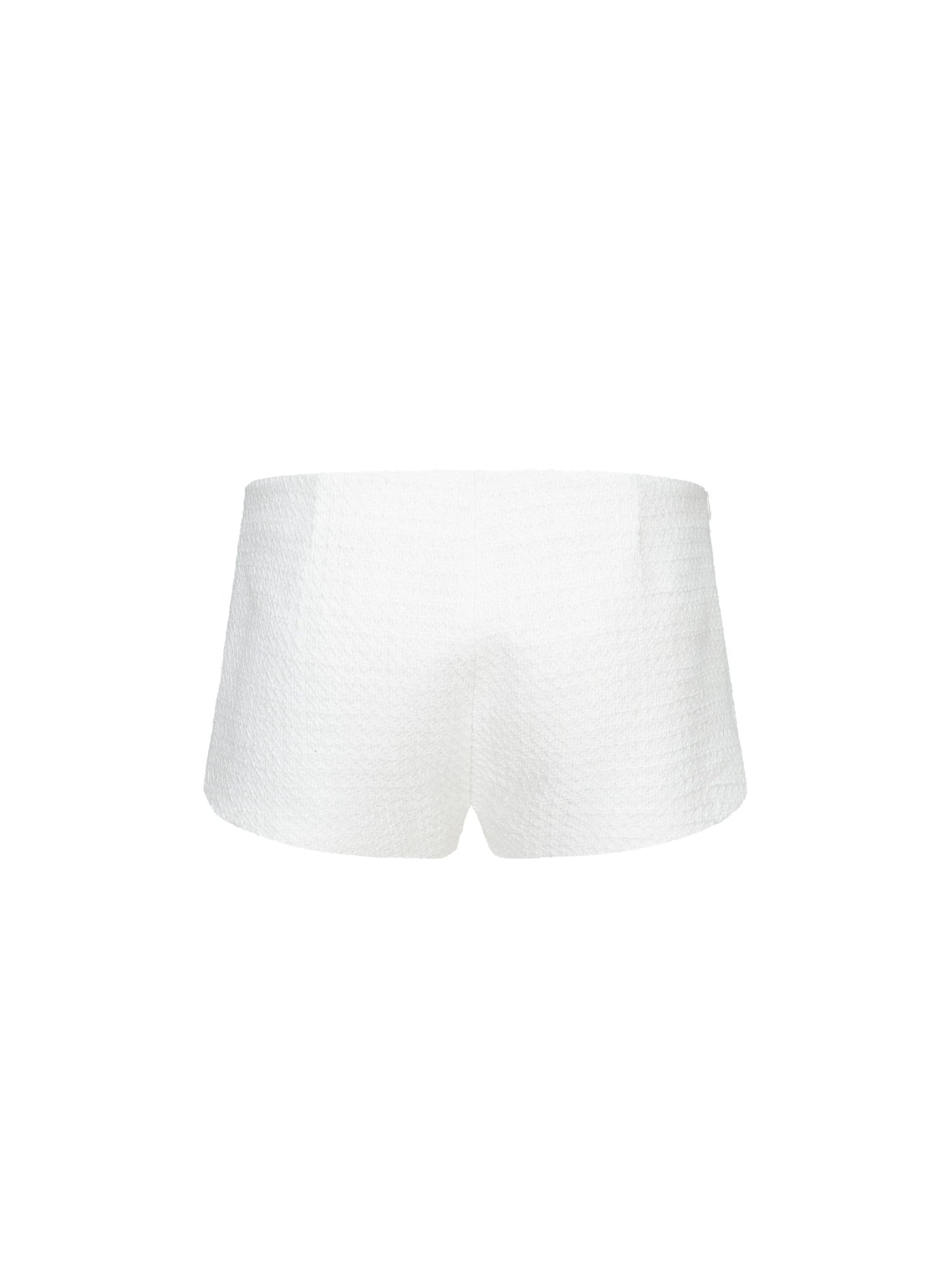 Nana Jacqueline Anabella Shorts: White Shorts for Engagement Party White