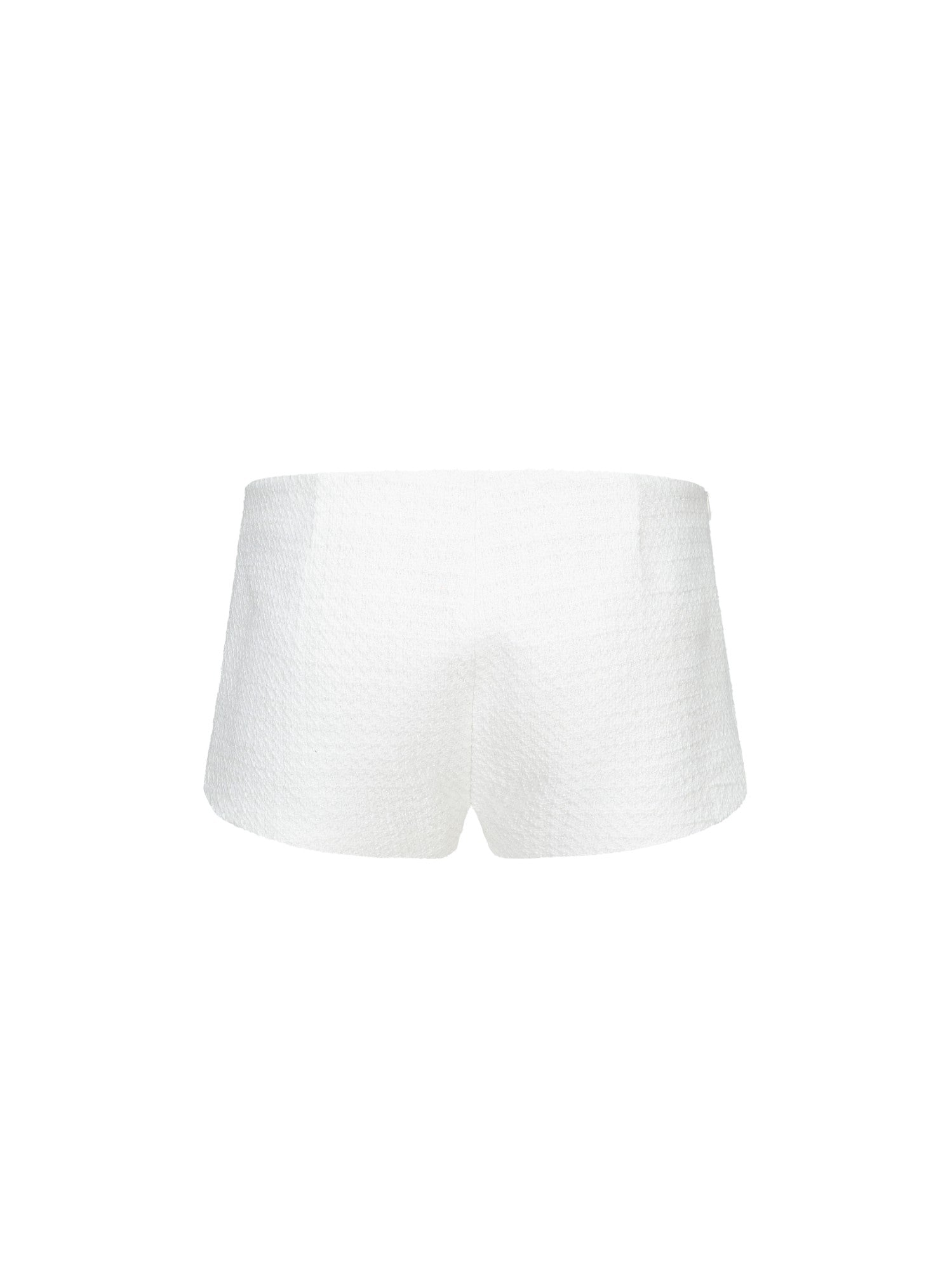 Nana Jacqueline Anabella Shorts: White Shorts for Engagement Party White