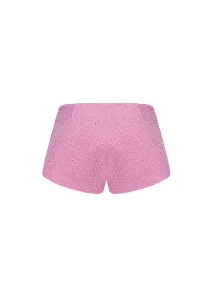 Nana Jacqueline Anabella Shorts: Pink Shorts for Brunch Pink