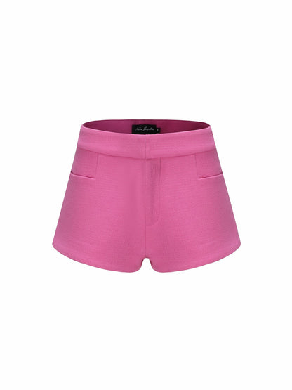 Nana Jacqueline Lisette Shorts: Pink Shorts for Brunch Pink