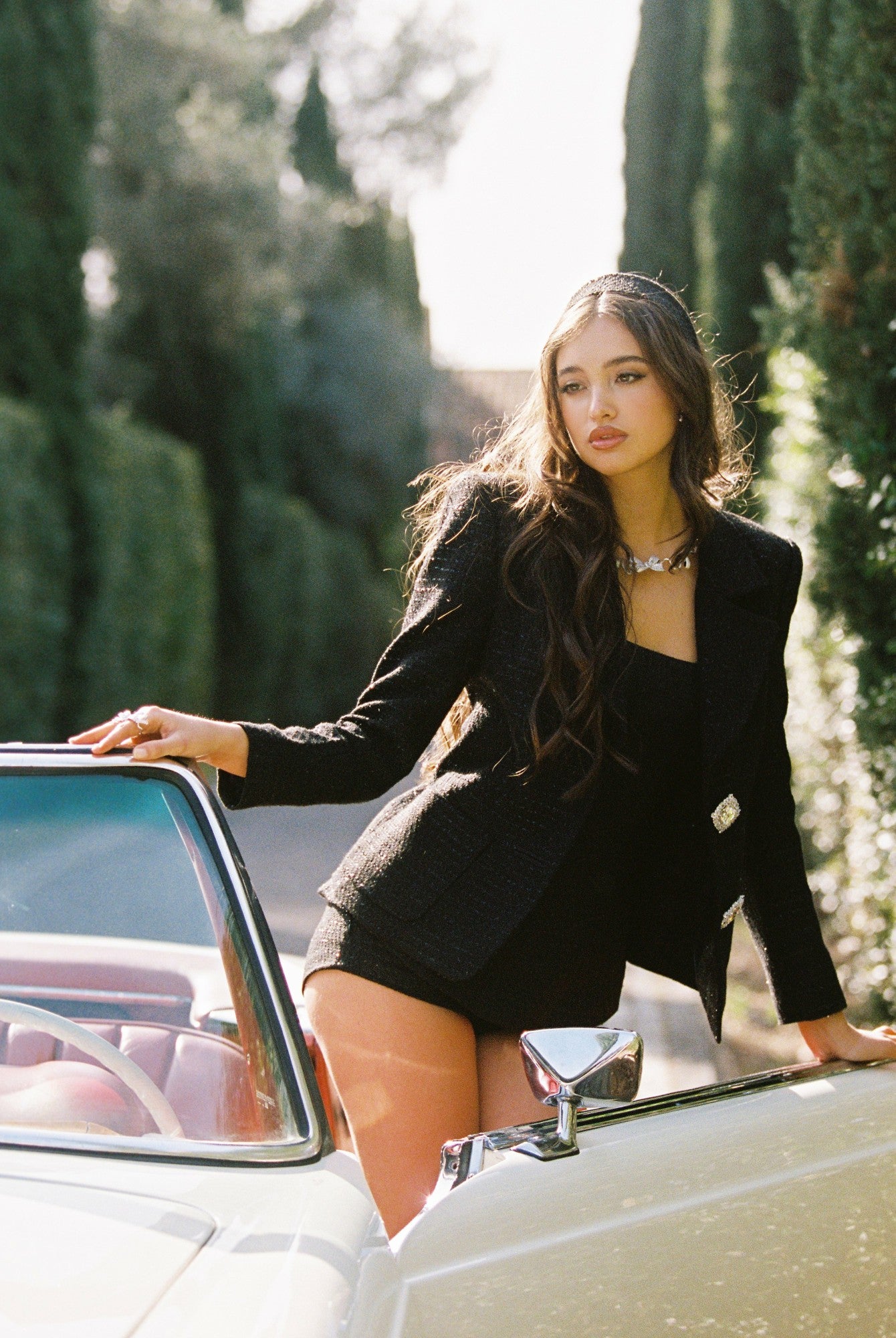 Nana Jacqueline Anabella Shorts: Black Shorts for Girls' Night Out Black