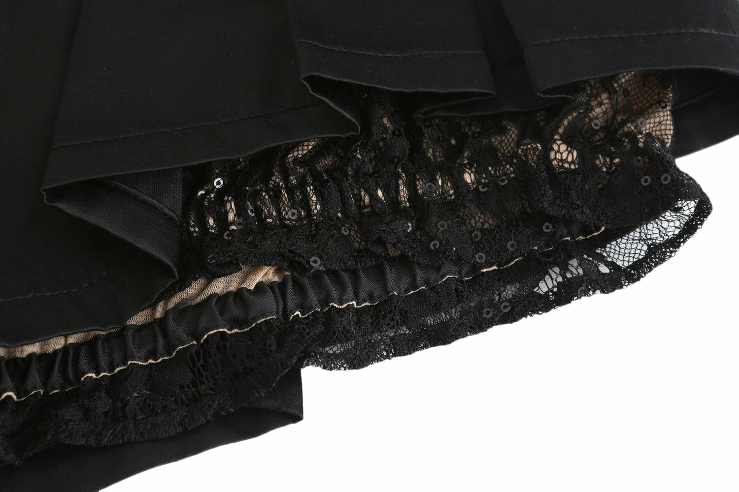 Nana Jacqueline Black Milan Shorts: Black Shorts for Girls' Night Out black