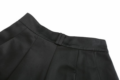 Nana Jacqueline Black Milan Shorts: Black Shorts for Girls' Night Out black