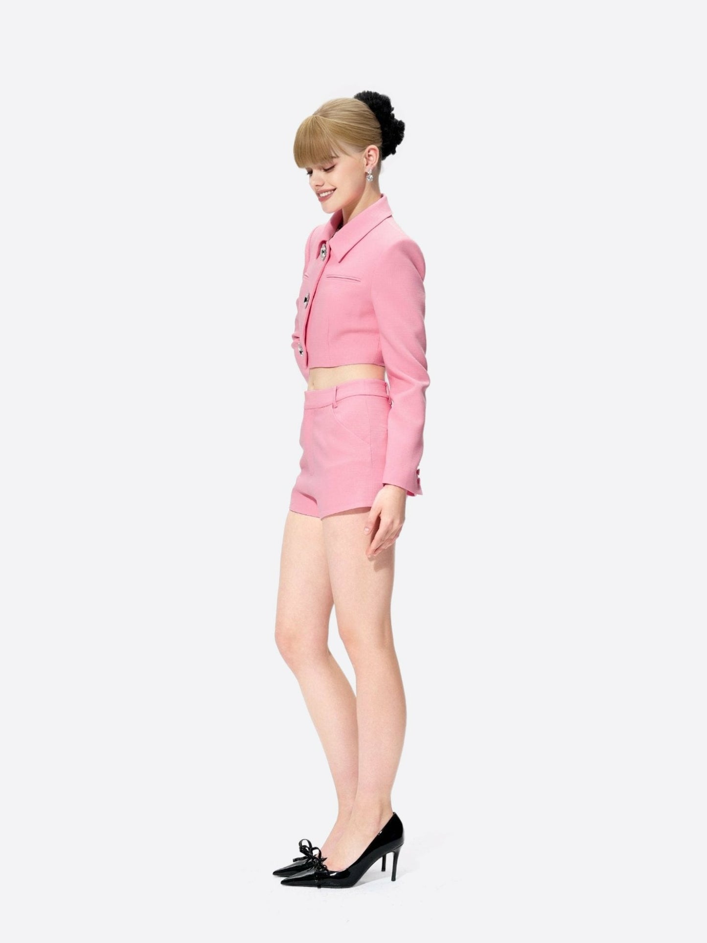 Nana Jacqueline Josephine Shorts: Pink Shorts for Birthday Celebration Pink