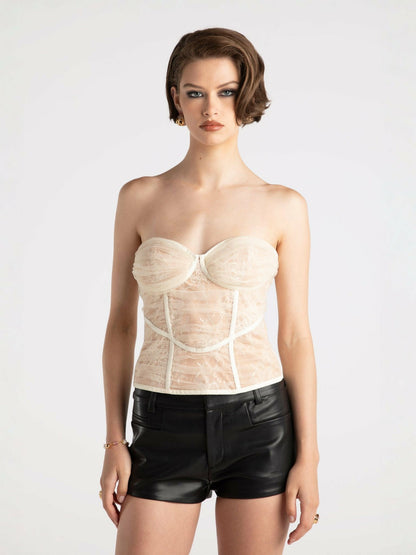 Nana Jacqueline Victoria Leather Shorts: Black Shorts for Date Night Black