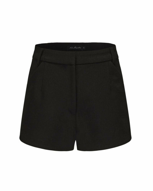 Nana Jacqueline Josephine Shorts: Black Shorts for Office Outfit Black