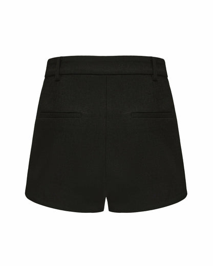 Nana Jacqueline Josephine Shorts: Black Shorts for Office Outfit Black