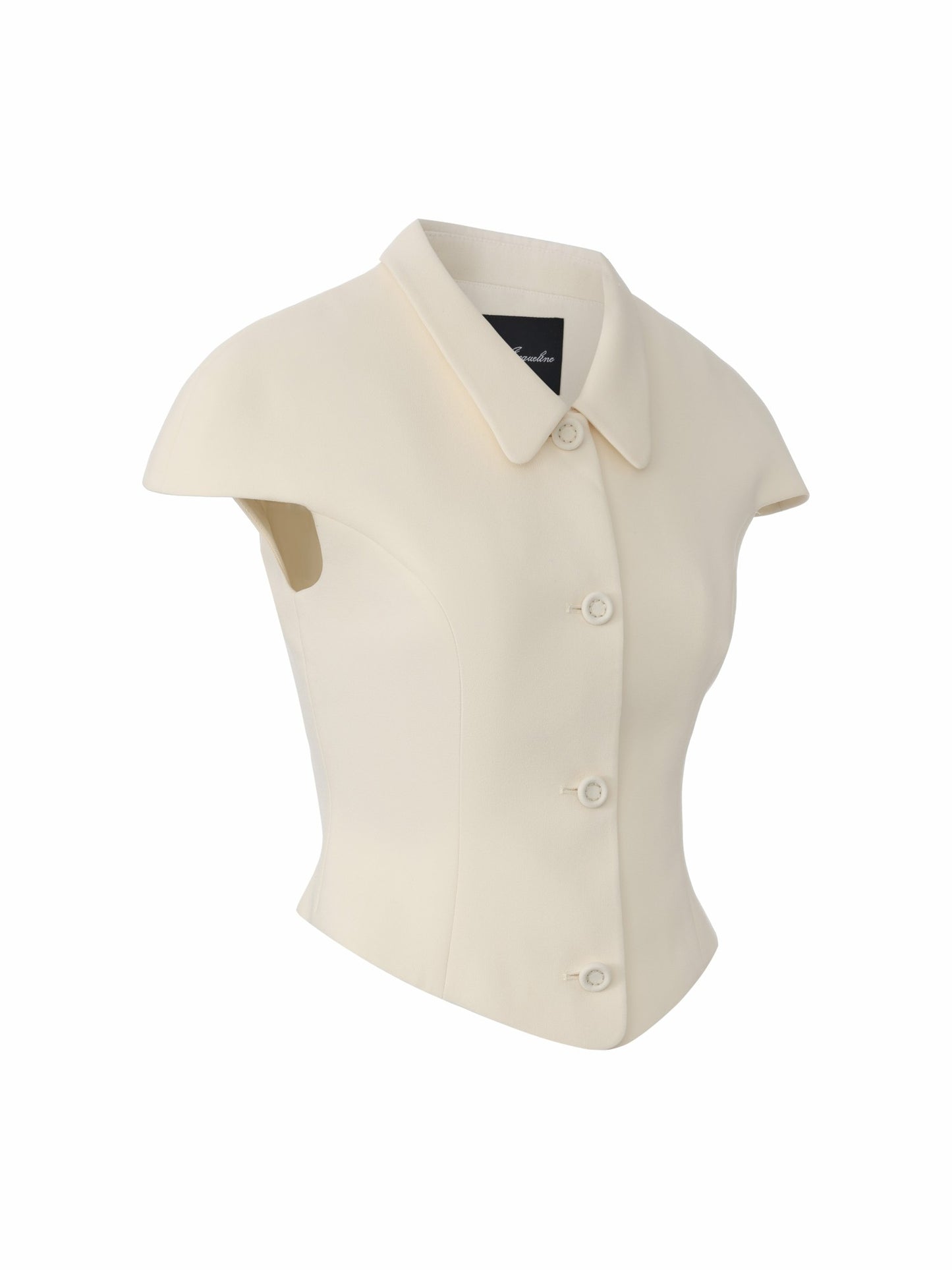 Nana Jacqueline Alina Cap Sleeve Champagne Top Champagne