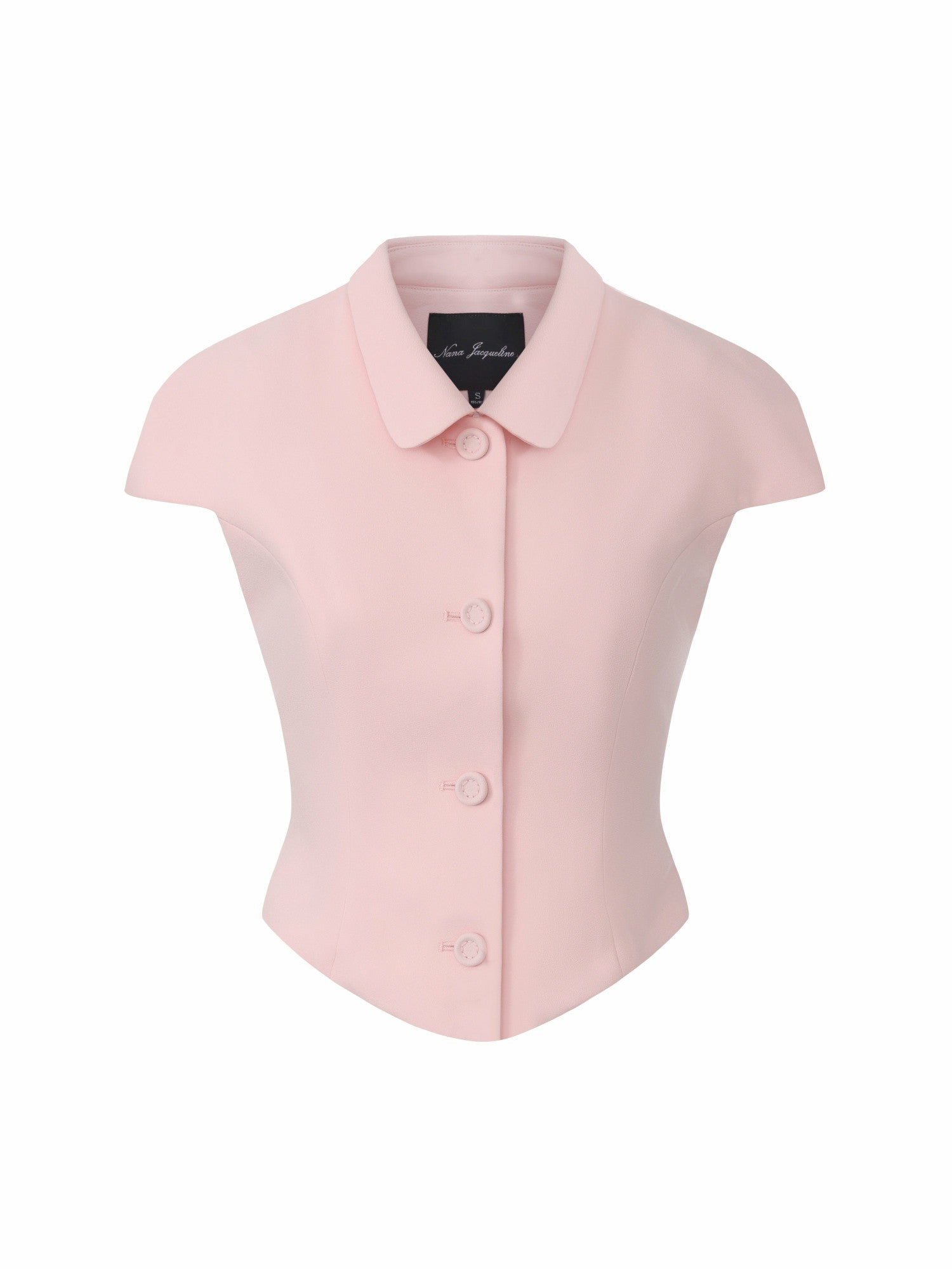 Nana Jacqueline Alina Cap Sleeve Pink Top Pink