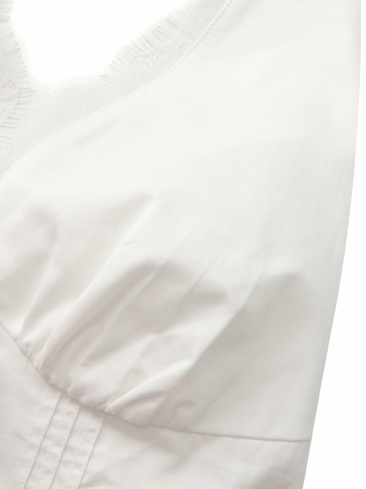 Nana Jacqueline Phoebe Open-Back White Top White