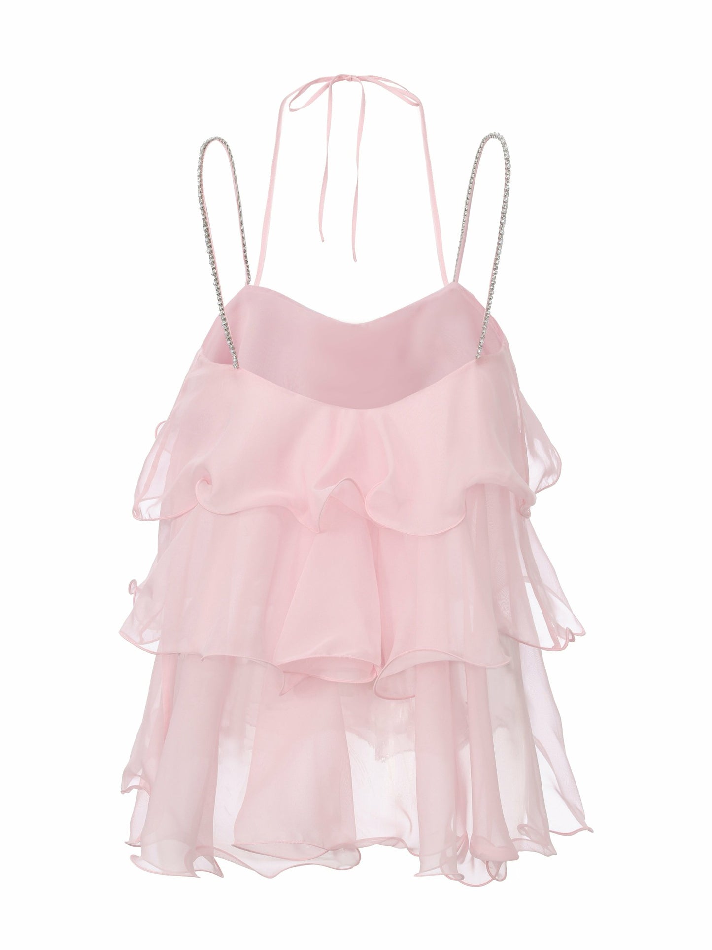 Nana Jacqueline Fiona Crystal-Chain Pink Top Pink